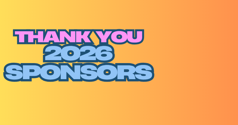THANK YOU SPONSORS!